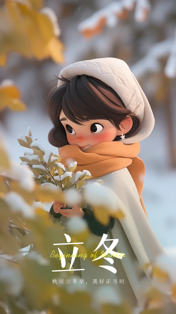 24 Solar Terms Poster - Beginning of Winter