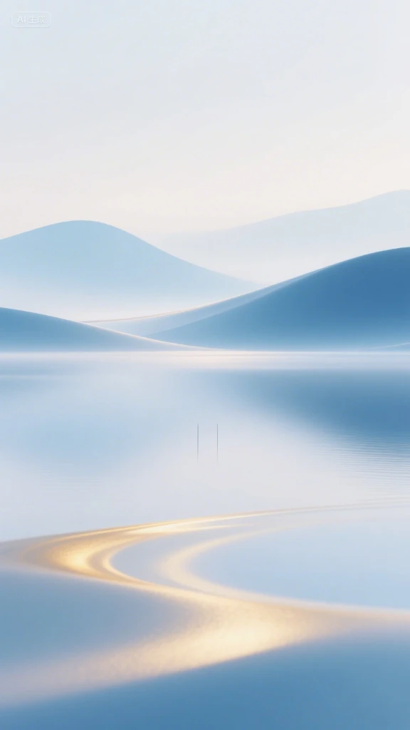 Abstract Landscape Background