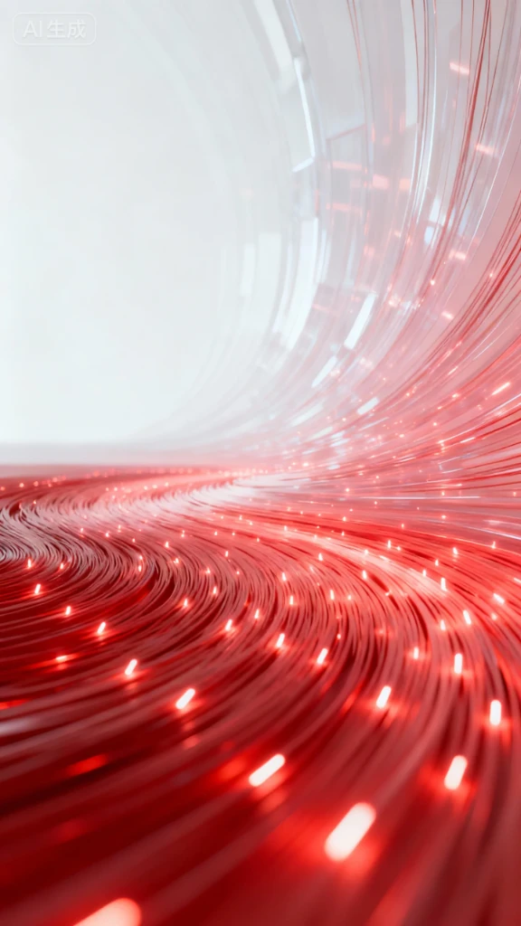 Flowing Light Background