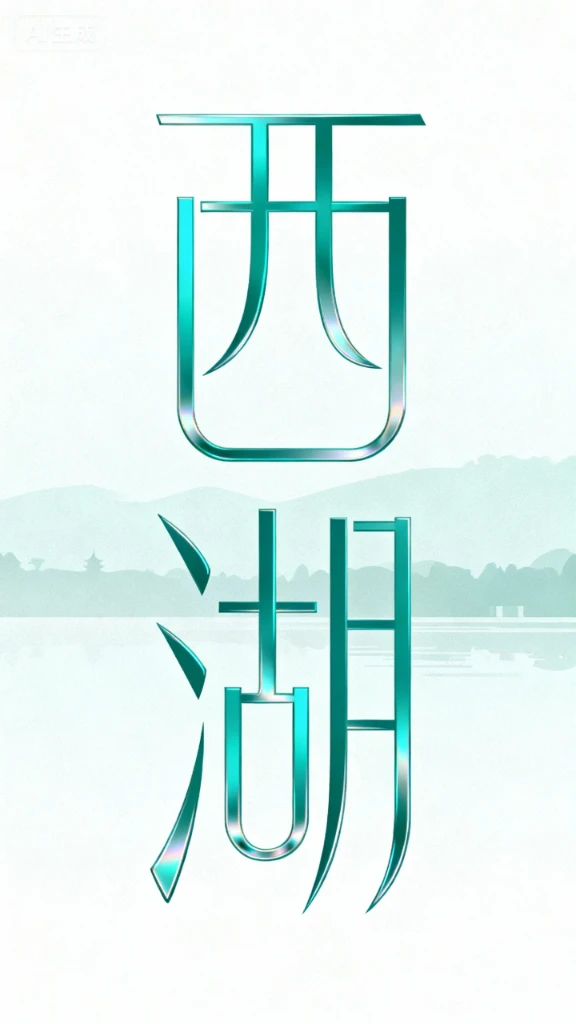 Font Design 'West Lake'