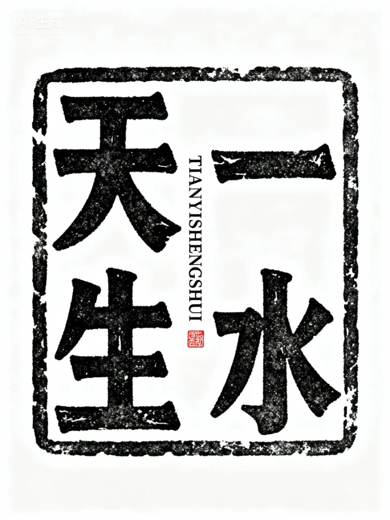 AI Font - Tian Yi Sheng Shui