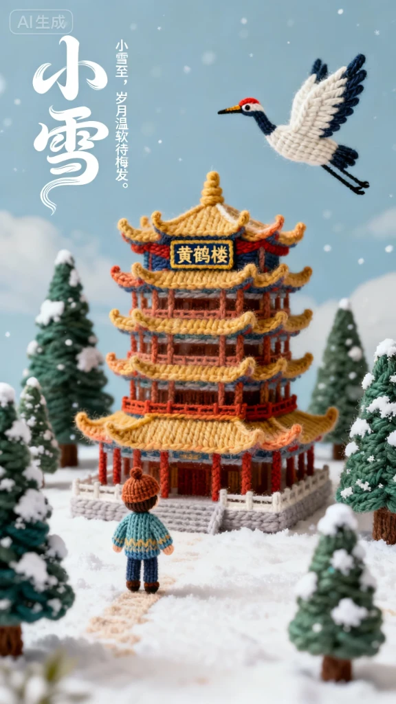 Light Snow Festival Poster