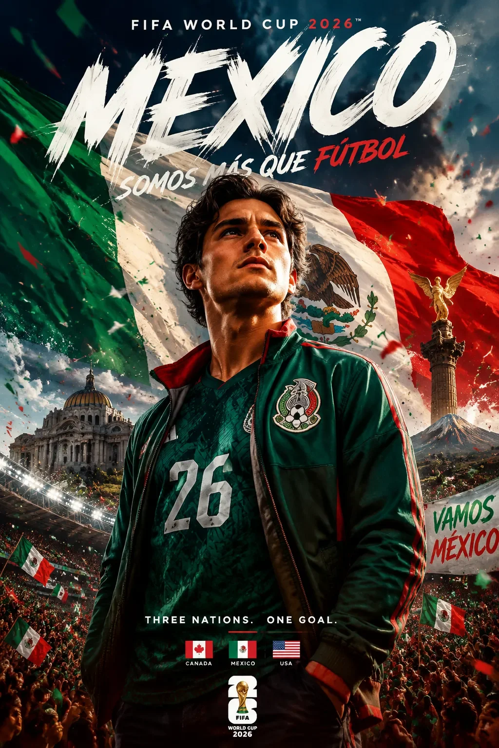 Ultra-Cinematic Fifa World Cup 2026 Promotional Poster