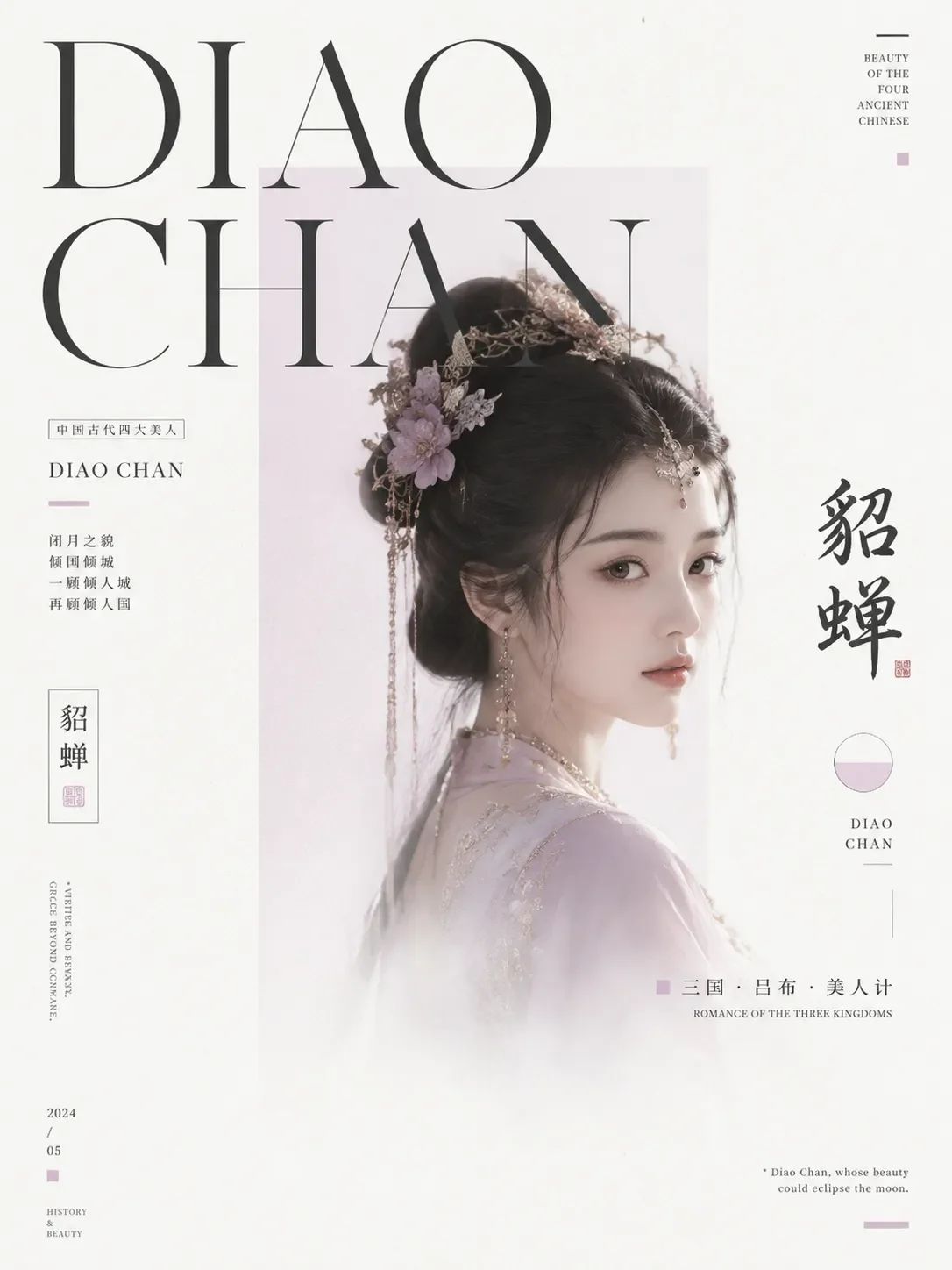 Diaochan Editorial Poster