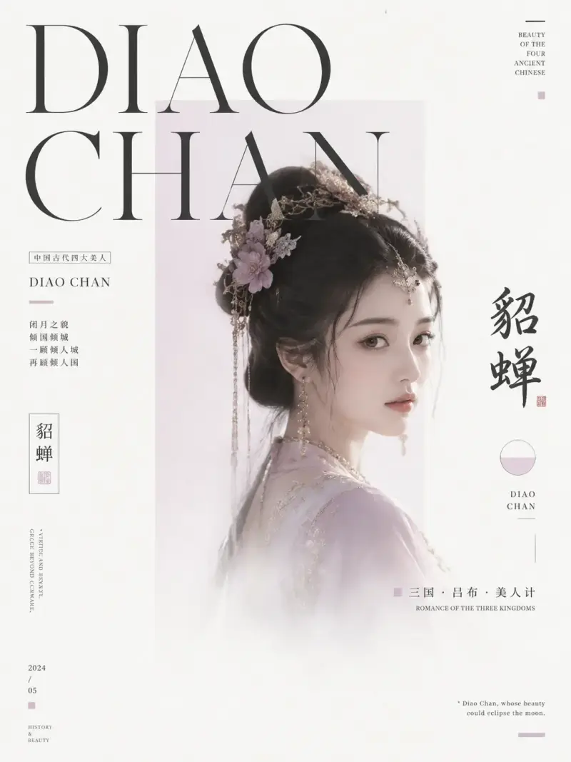 刊物编辑感的人物海报