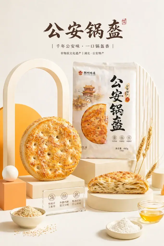 锅盔海报