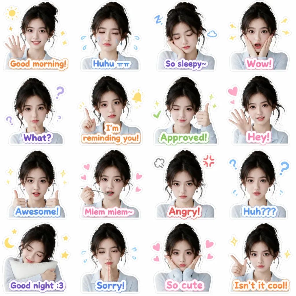 zalo style sticker