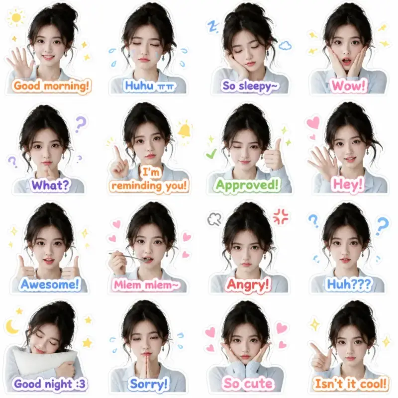 zalo style sticker