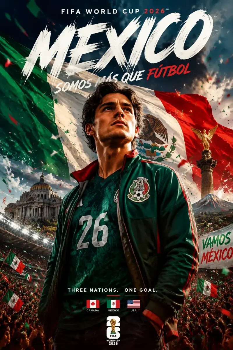 超电影感2026年FIFA世界杯宣传海报