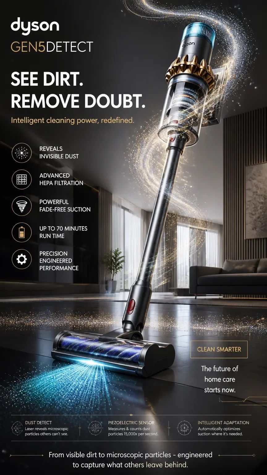 Dyson Vacuum Cleaner Ad