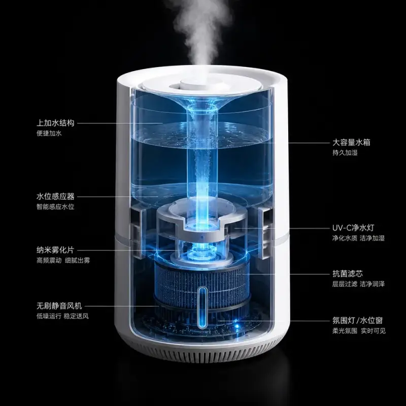 商品内部结构切面