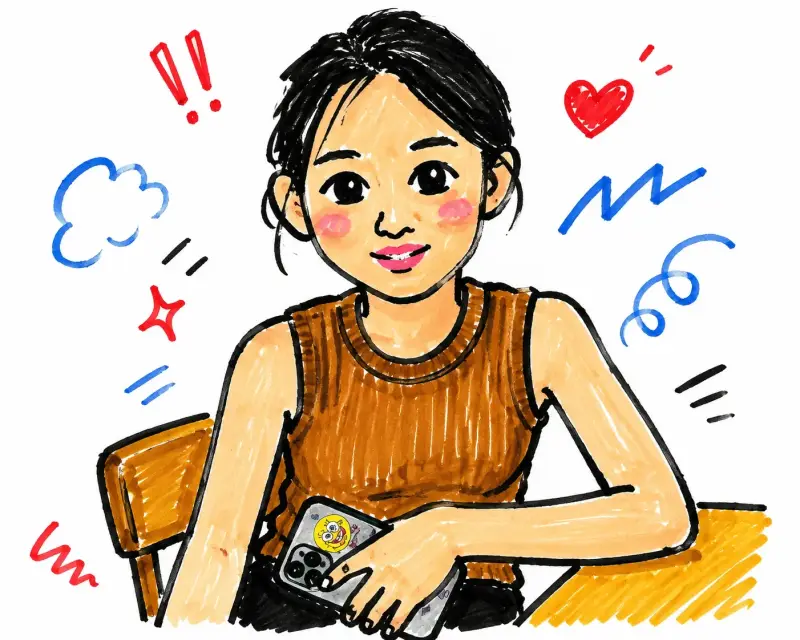 儿童马克笔手绘图