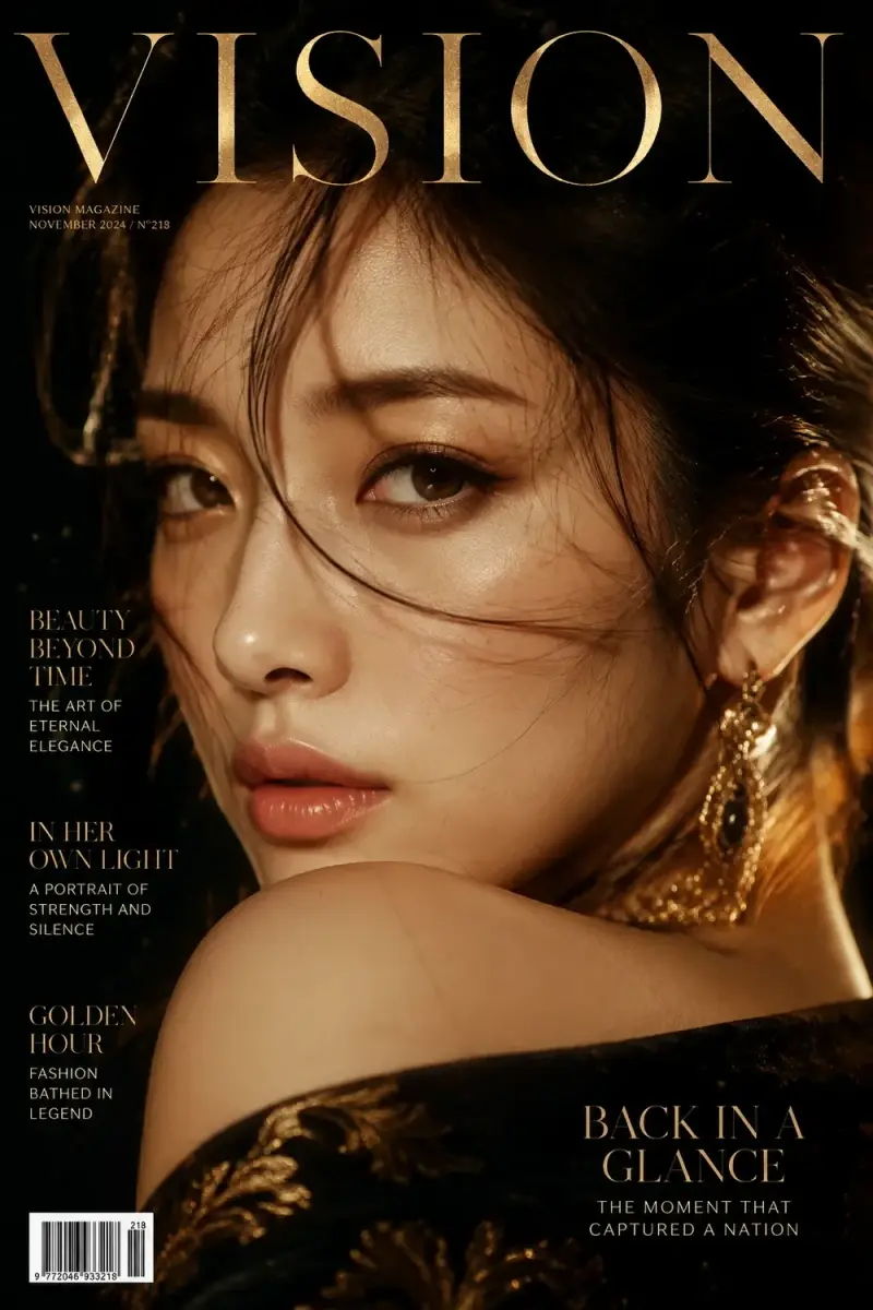 回眸杂志封面